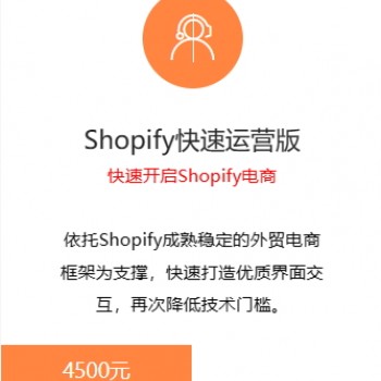 Shopify快速运营版